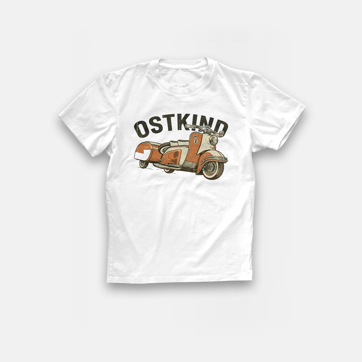 OSTKIND Roller Berlin Shirt (weiß)